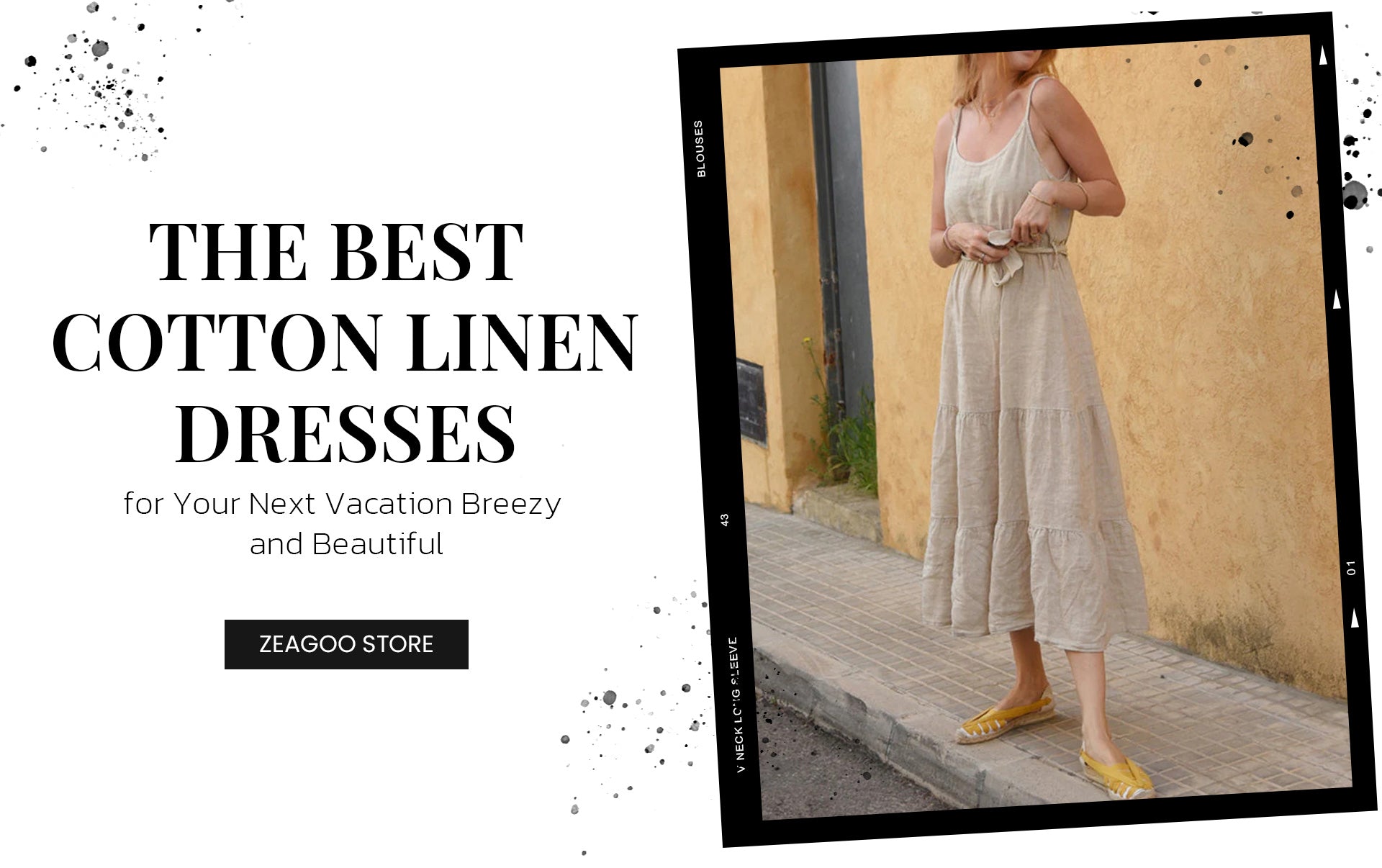 The Best Cotton Linen Dresses for Your Next Vacation Breezy and Beautiful