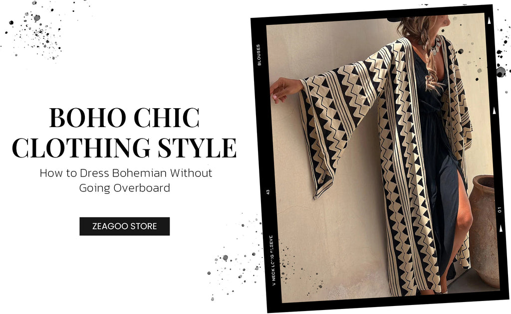 Boho Chic Clothing Guide 2026: How to Style a Womens Boho Cardigan & More