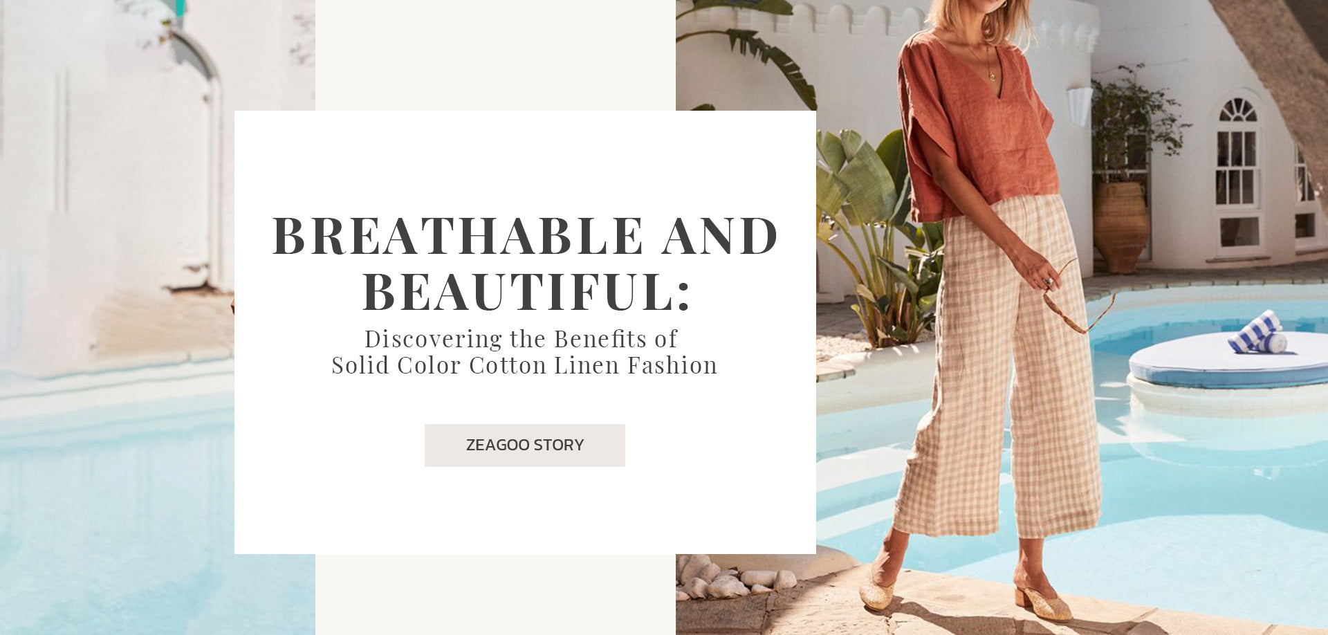 Breathable and Beautiful: Discovering the Benefits of Solid Color Cotton Linen Fashion