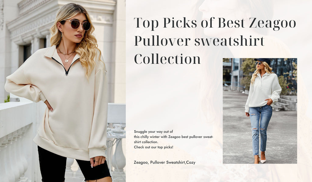 4 Pullover Sweatshirt Styles That Will Keep You On-Trend