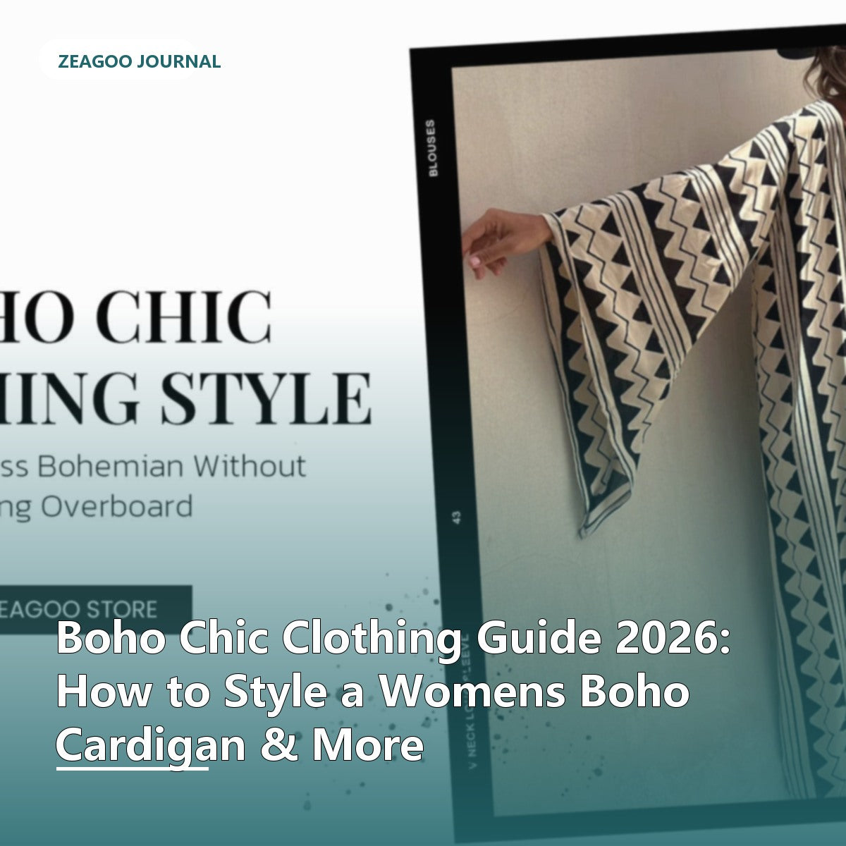 Boho Chic Clothing Guide 2026: How to Style a Womens Boho Cardigan & More
