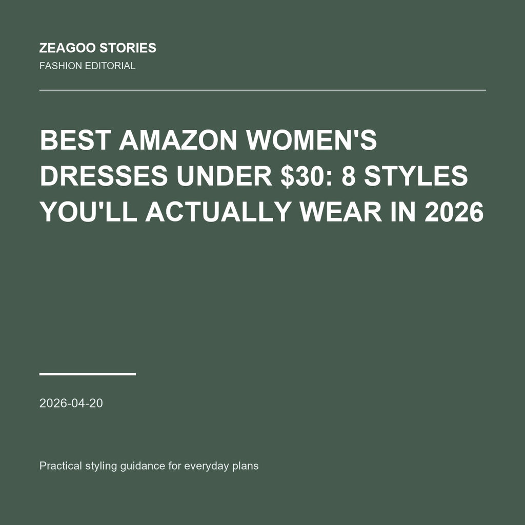 Best Amazon Women's Dresses Under $30: 8 Styles You'll Actually Wear in 2026