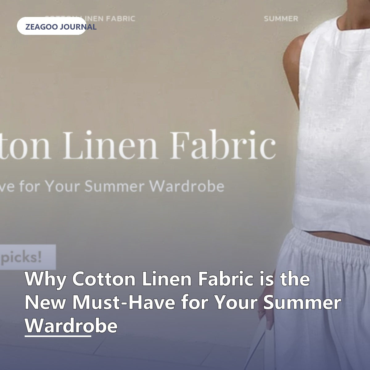 Why Cotton Linen Fabric is the New Must-Have for Your Summer Wardrobe