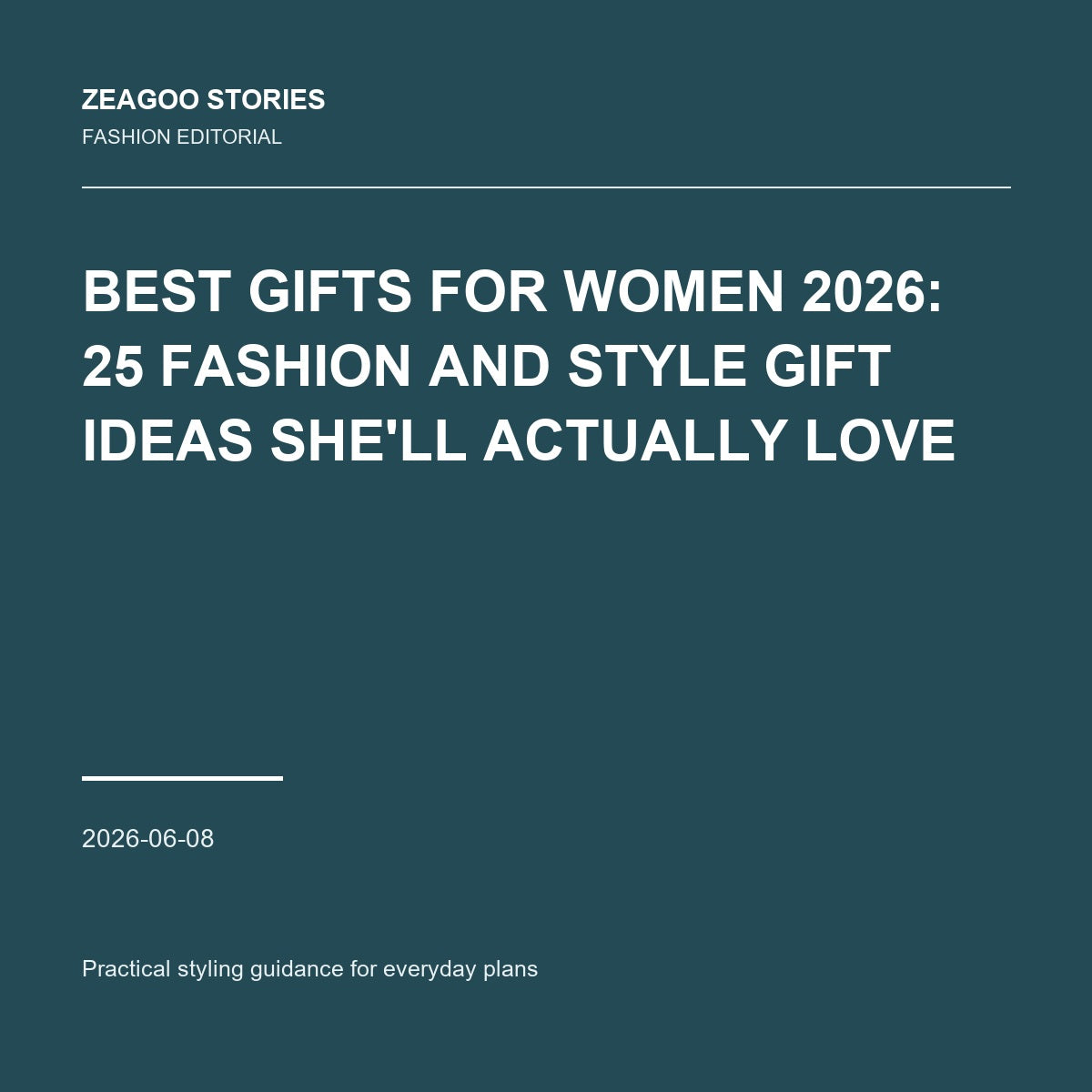 Best Gifts for Women 2026: 25 Fashion and Style Gift Ideas She'll Actually Love