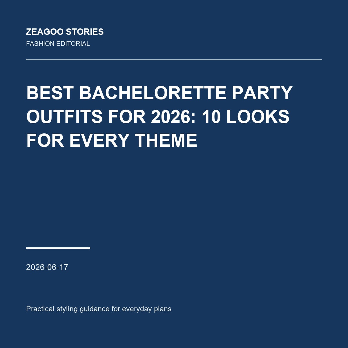 Best Bachelorette Party Outfits for 2026: 10 Looks for Every Theme