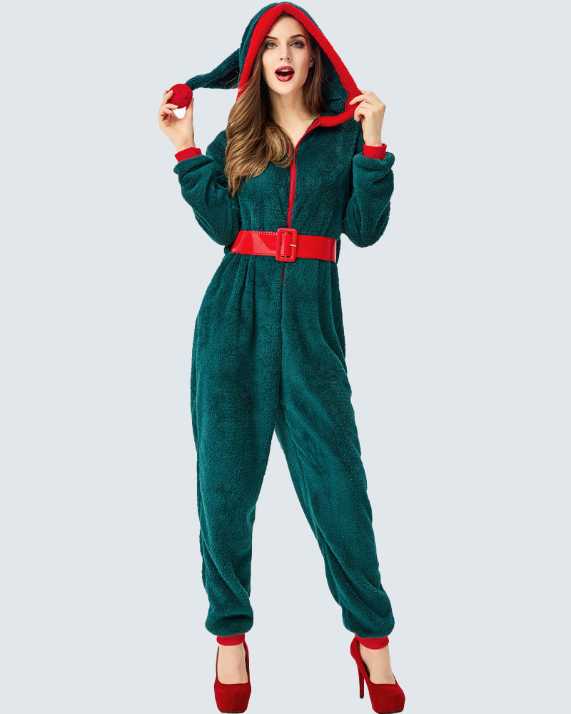 Christmas Women One-Piece Pajamas