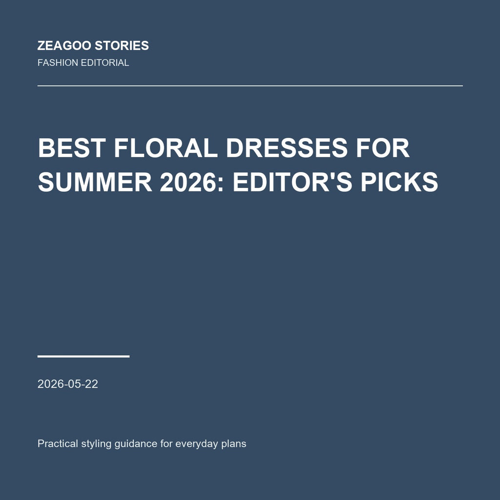 Best Floral Dresses for Summer 2026: Editor's Picks