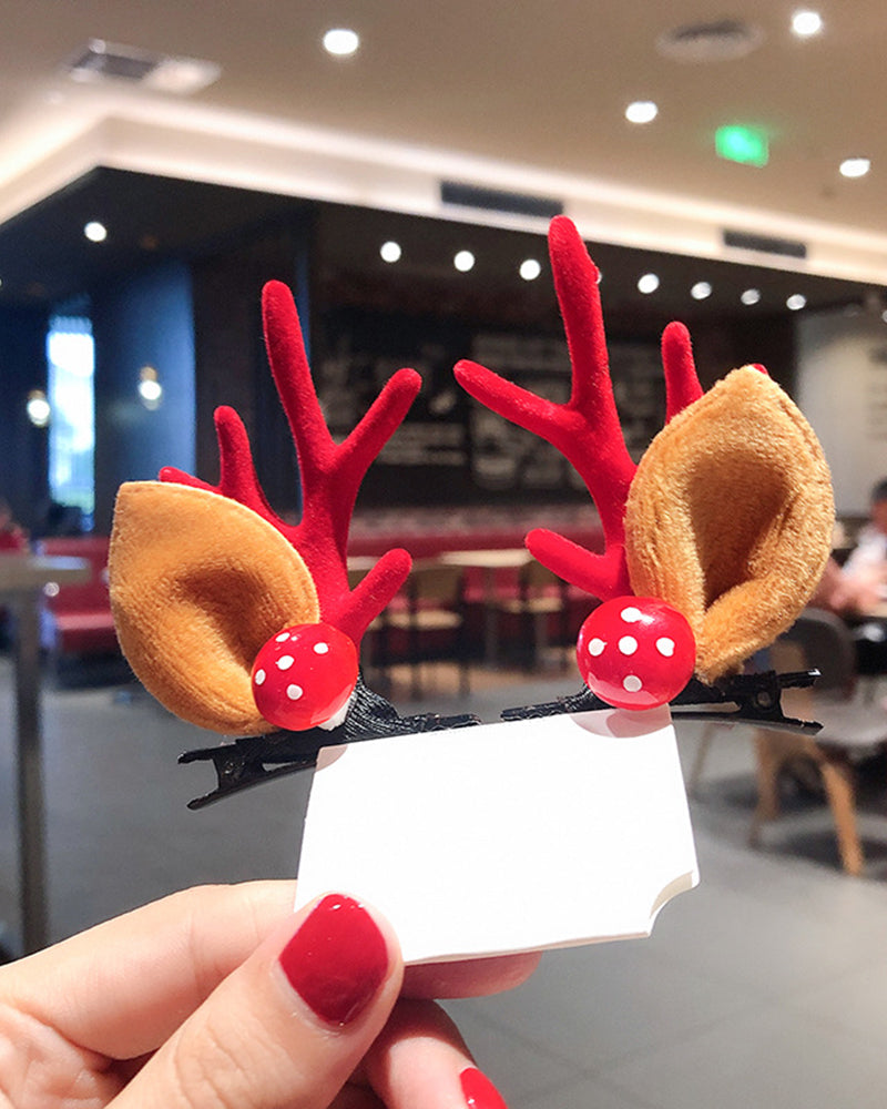 Christmas Cute Elk Hairpin