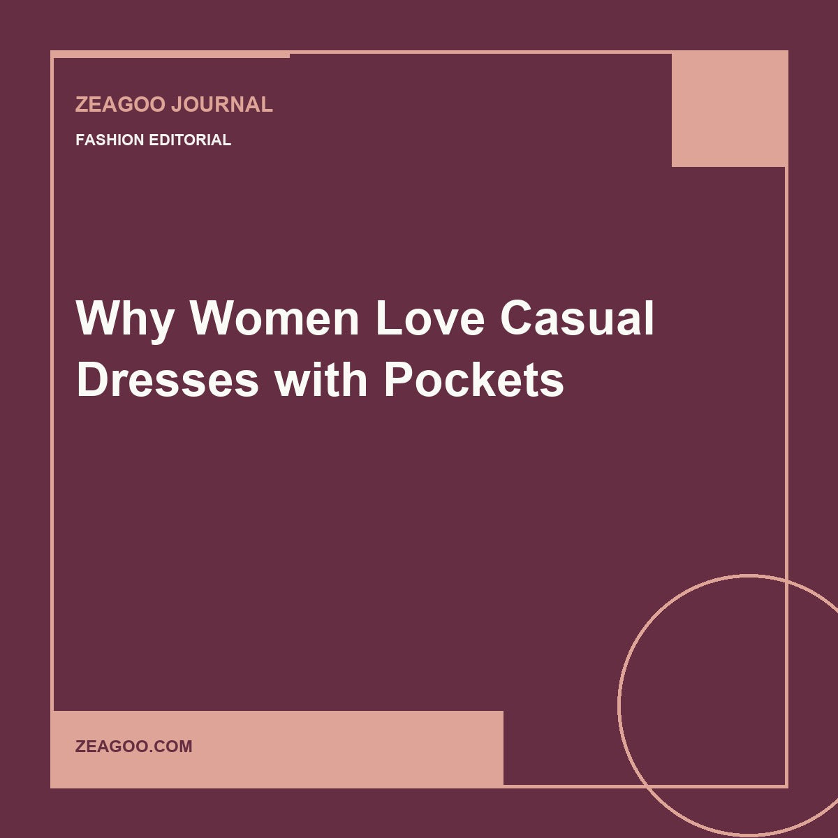 Why Women Love Casual Dresses with Pockets