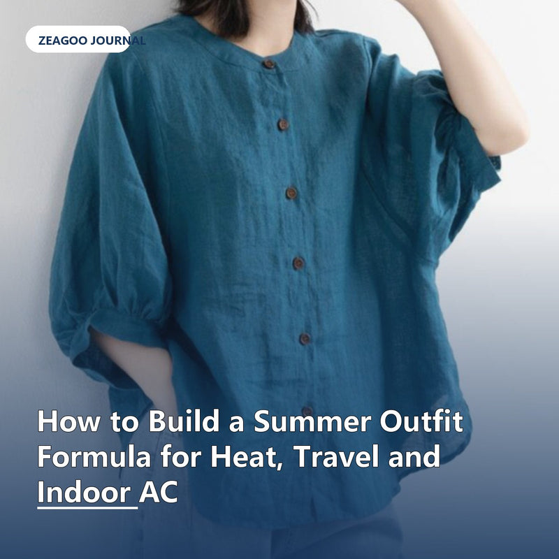 How to Build a Summer Outfit Formula for Heat, Travel and Indoor AC