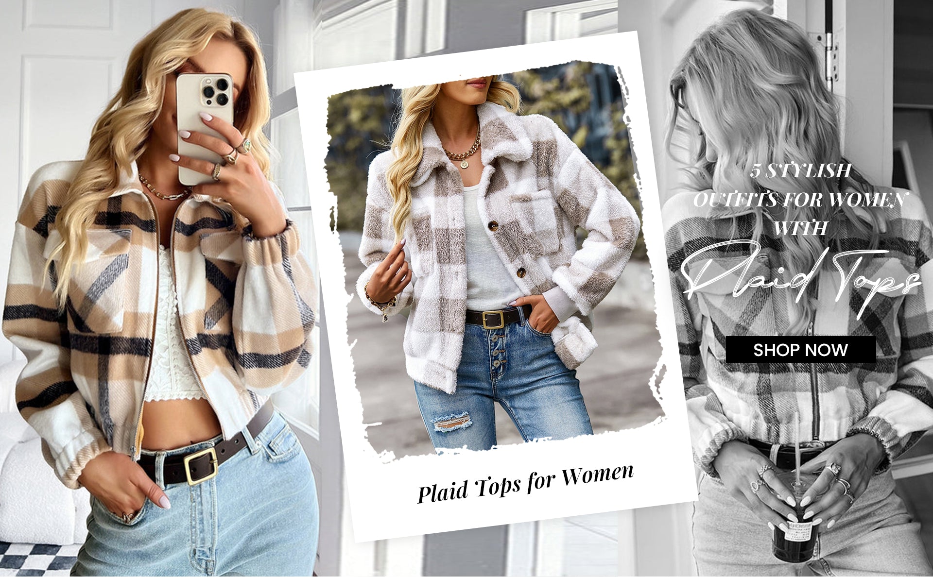 Plaid Tops for Women | 5 Stylish Outfits for Women with Plaid Tops!