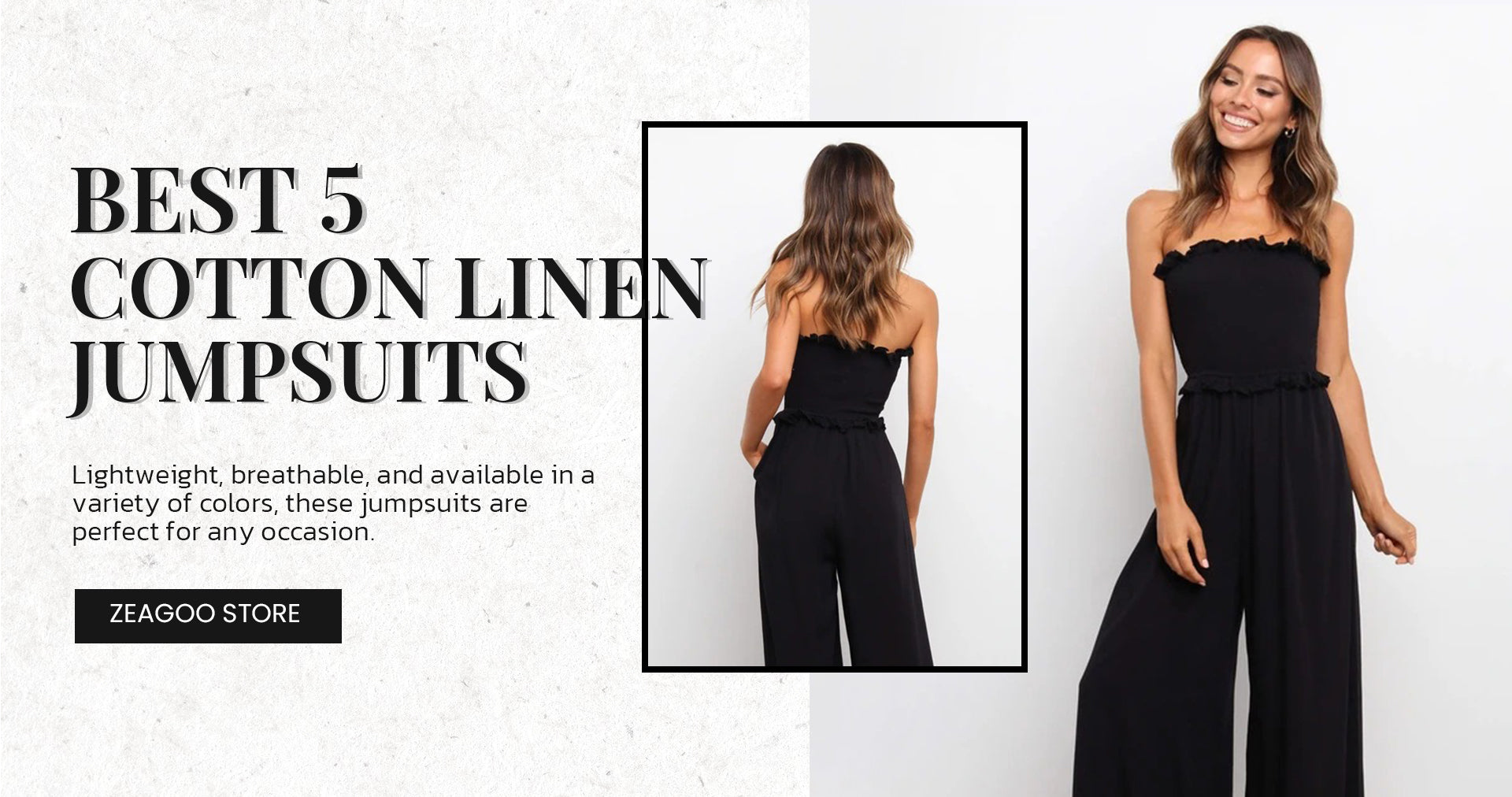 Best 5 Cotton Linen Jumpsuits for Any Occasion – Zeagoo