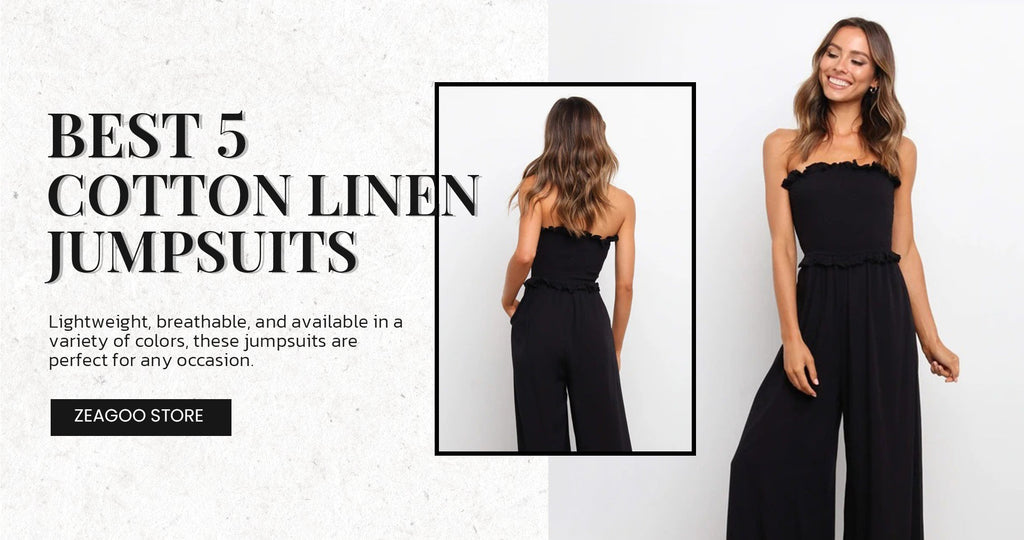Women’s Jumpsuit Outfit Ideas for Summer | Zeagoo