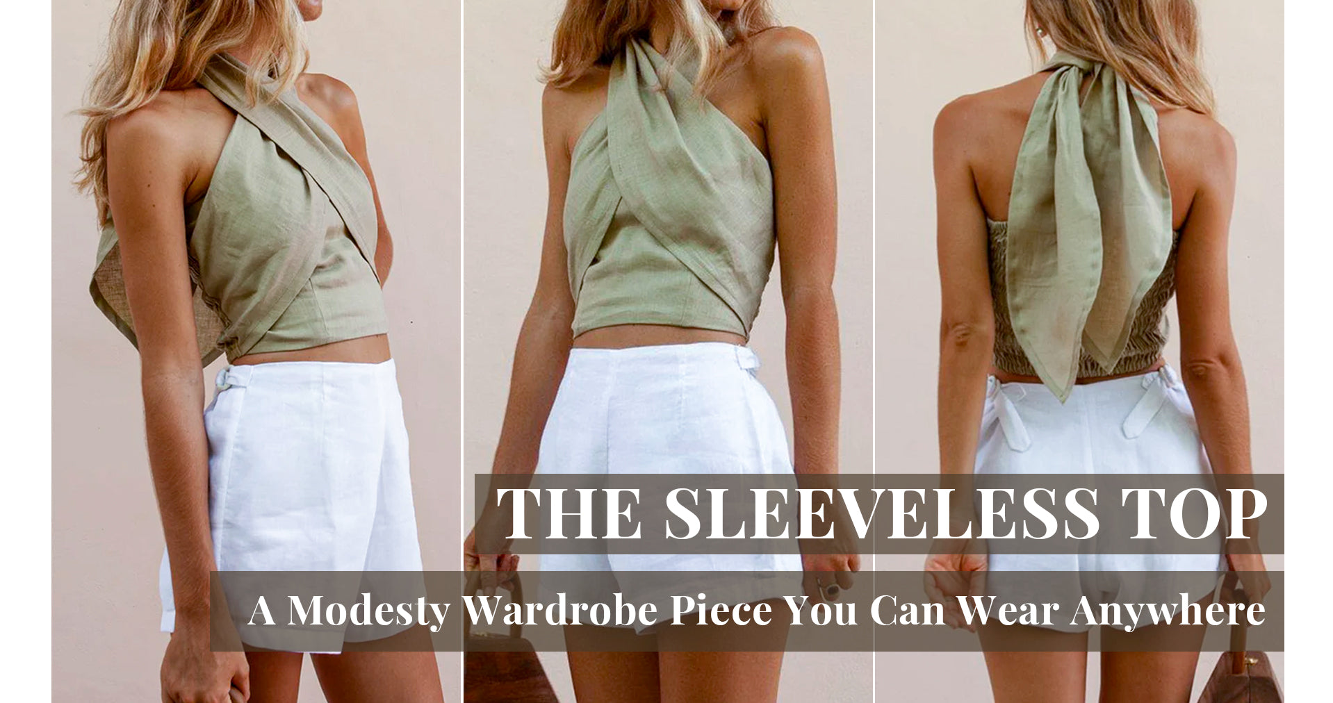 The Sleeveless Top: A Modesty Wardrobe Piece You Can Wear Anywhere