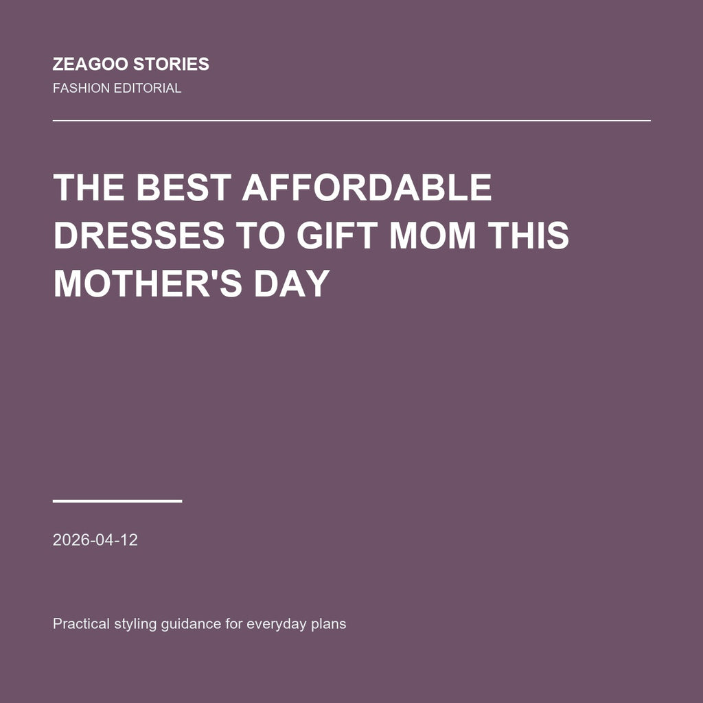 The Best Affordable Dresses to Gift Mom This Mother's Day