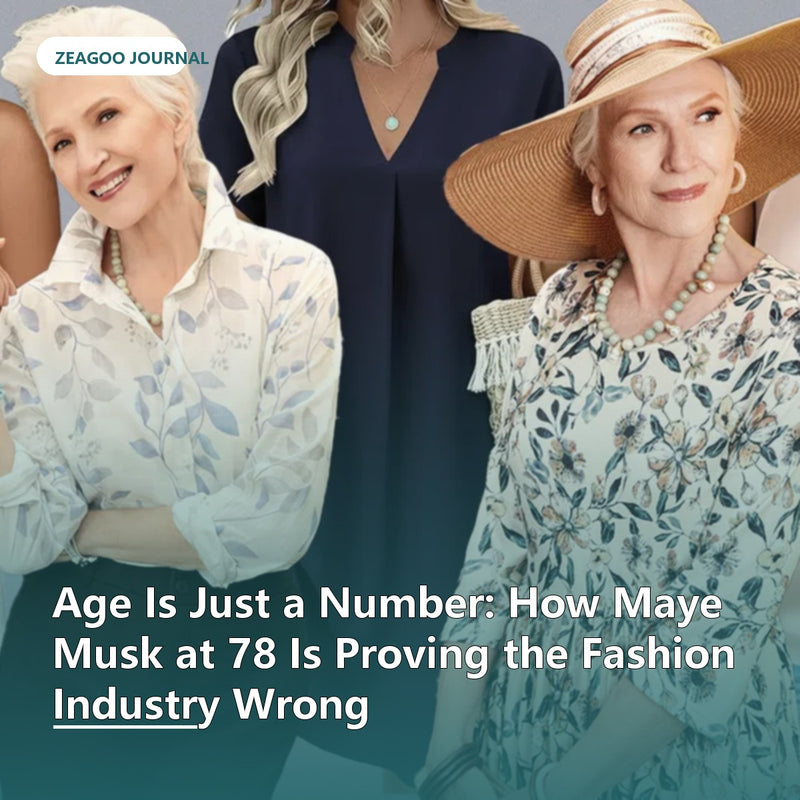 Age Is Just a Number: How Maye Musk at 78 Is Proving the Fashion Industry Wrong