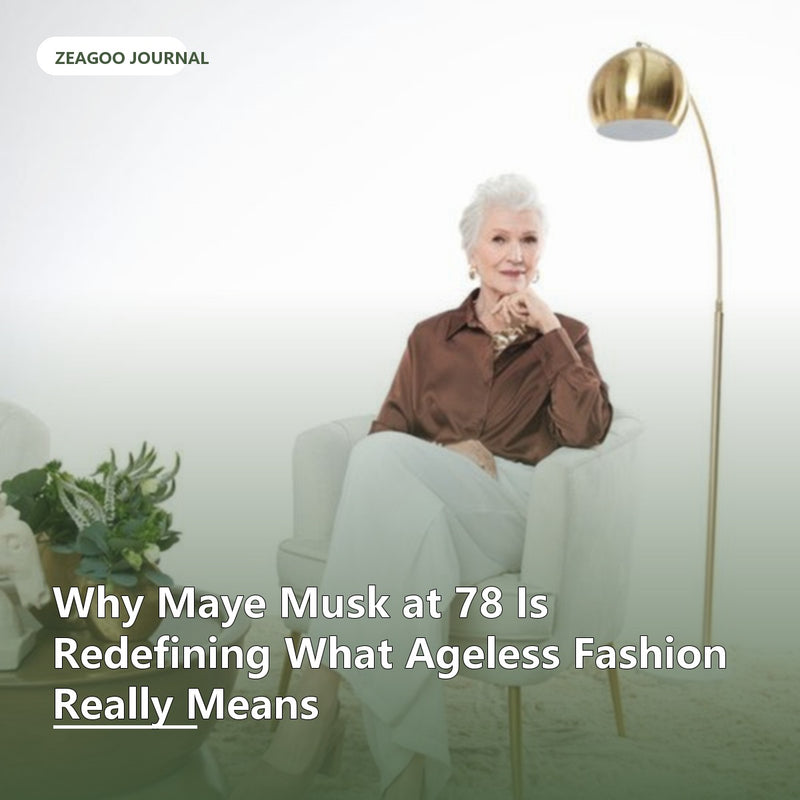 Why Maye Musk at 78 Is Redefining What Ageless Fashion Really Means