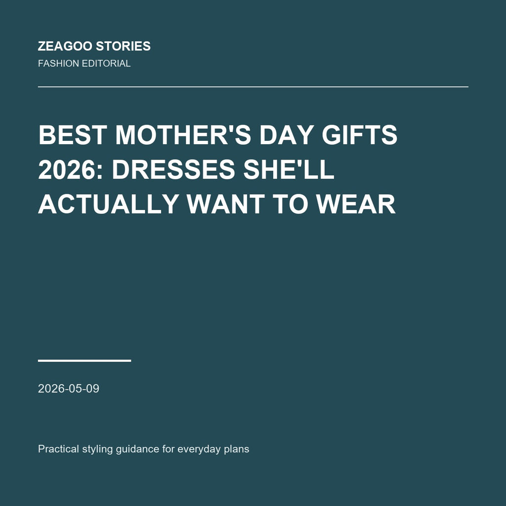 Best Mother's Day Gifts 2026: Dresses She'll Actually Want to Wear