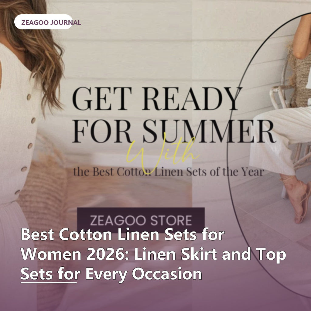 Best Cotton Linen Sets for Women 2026: Linen Skirt and Top Sets for Every Occasion