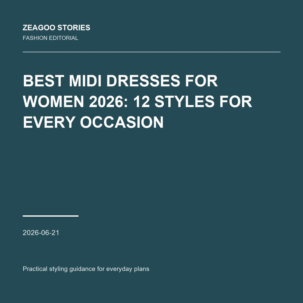 Best Midi Dresses for Women 2026: 12 Styles for Every Occasion