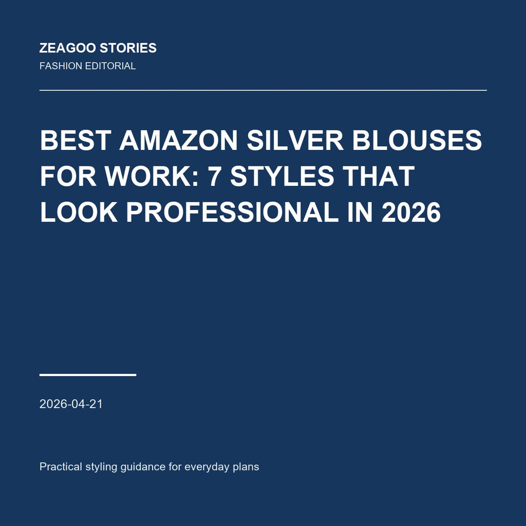 Best Amazon Silver Blouses for Work: 7 Styles That Look Professional in 2026