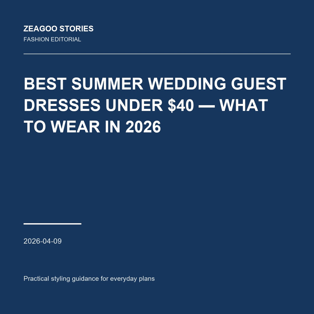 Best Summer Wedding Guest Dresses Under $40 — What to Wear in 2026
