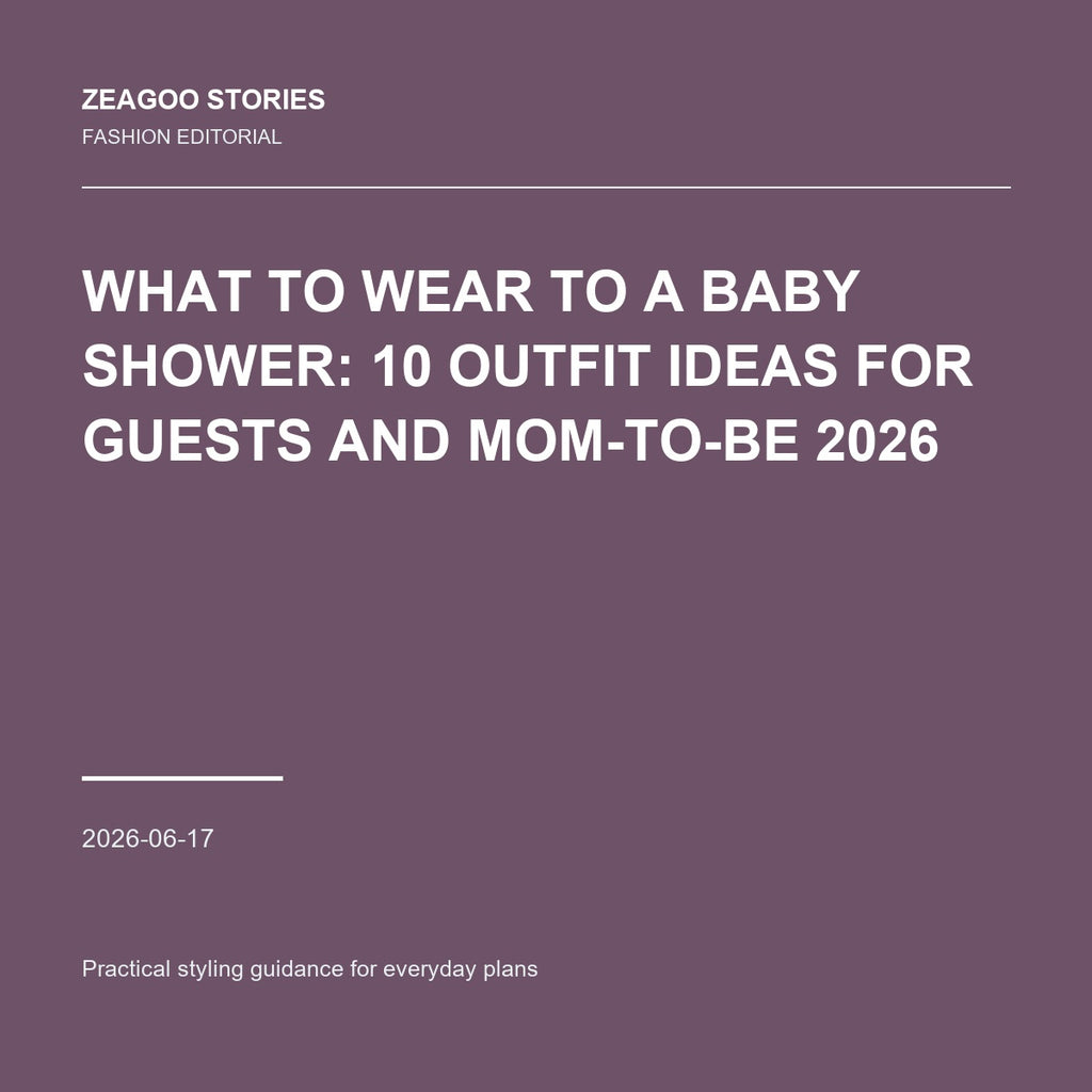What to Wear to a Baby Shower: 10 Outfit Ideas for Guests and Mom-to-Be 2026