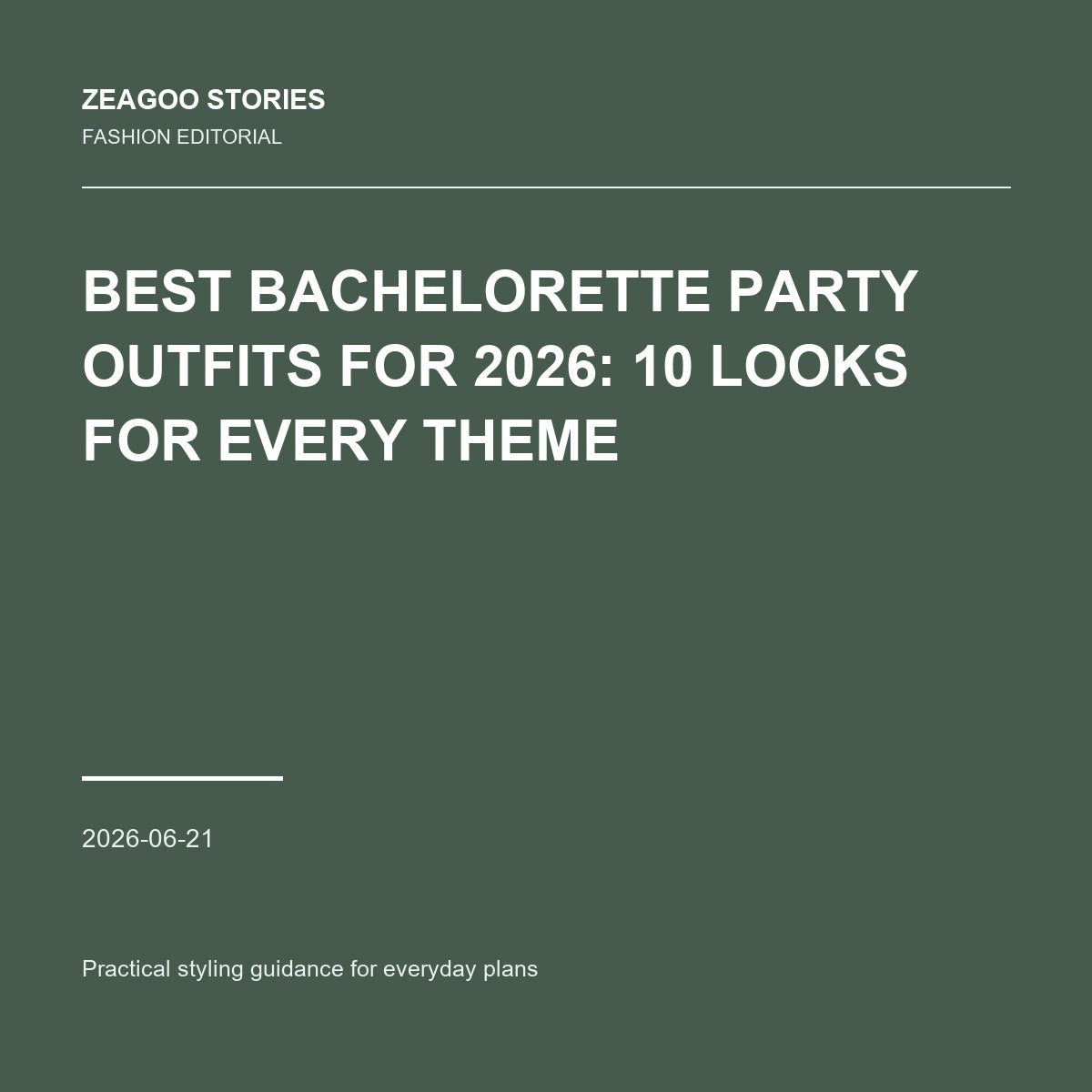 Best Bachelorette Party Outfits for 2026: 10 Looks for Every Theme