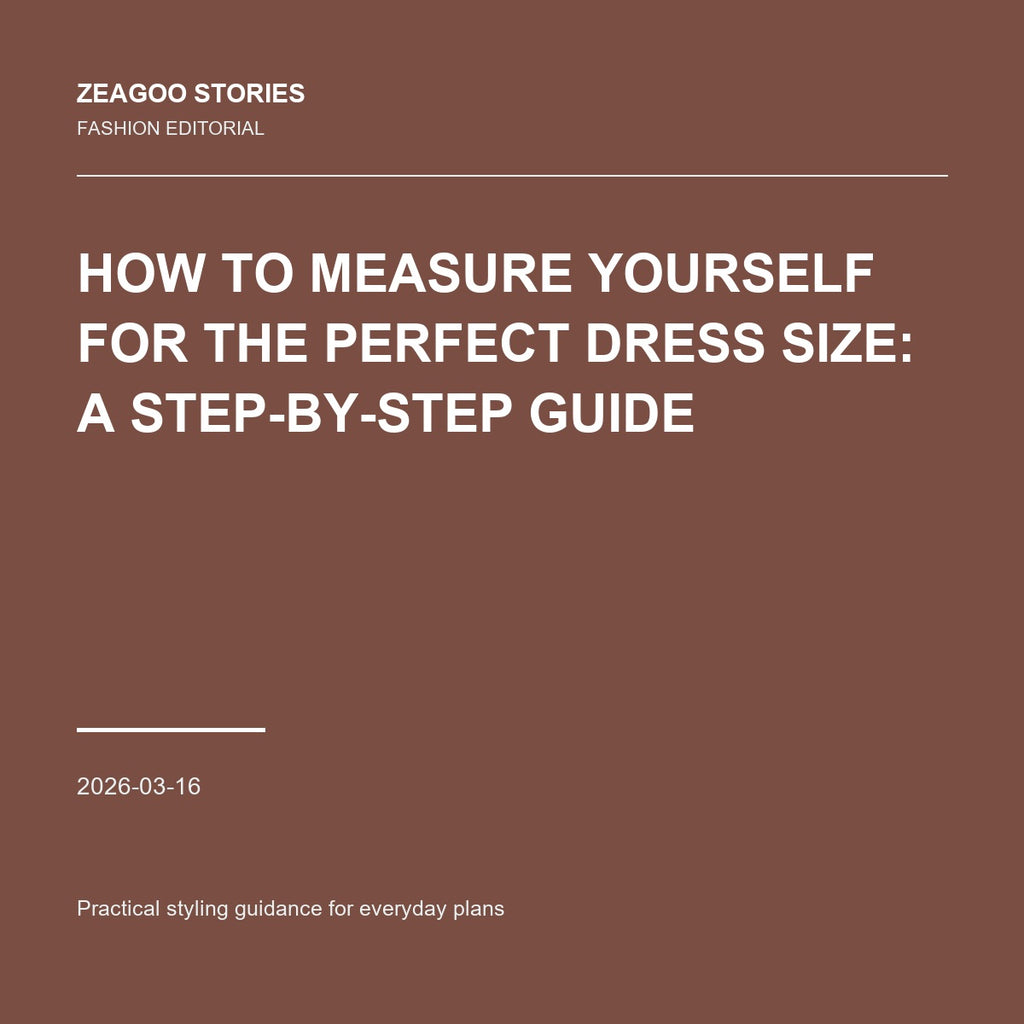 How to Measure Yourself for the Perfect Dress Size: A Step-by-Step Guide