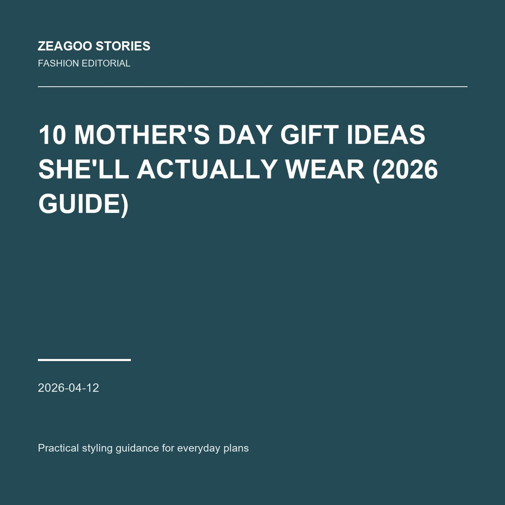 10 Mother's Day Gift Ideas She'll Actually Wear (2026 Guide)