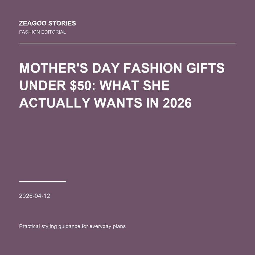 Mother's Day Fashion Gifts Under $50: What She Actually Wants in 2026