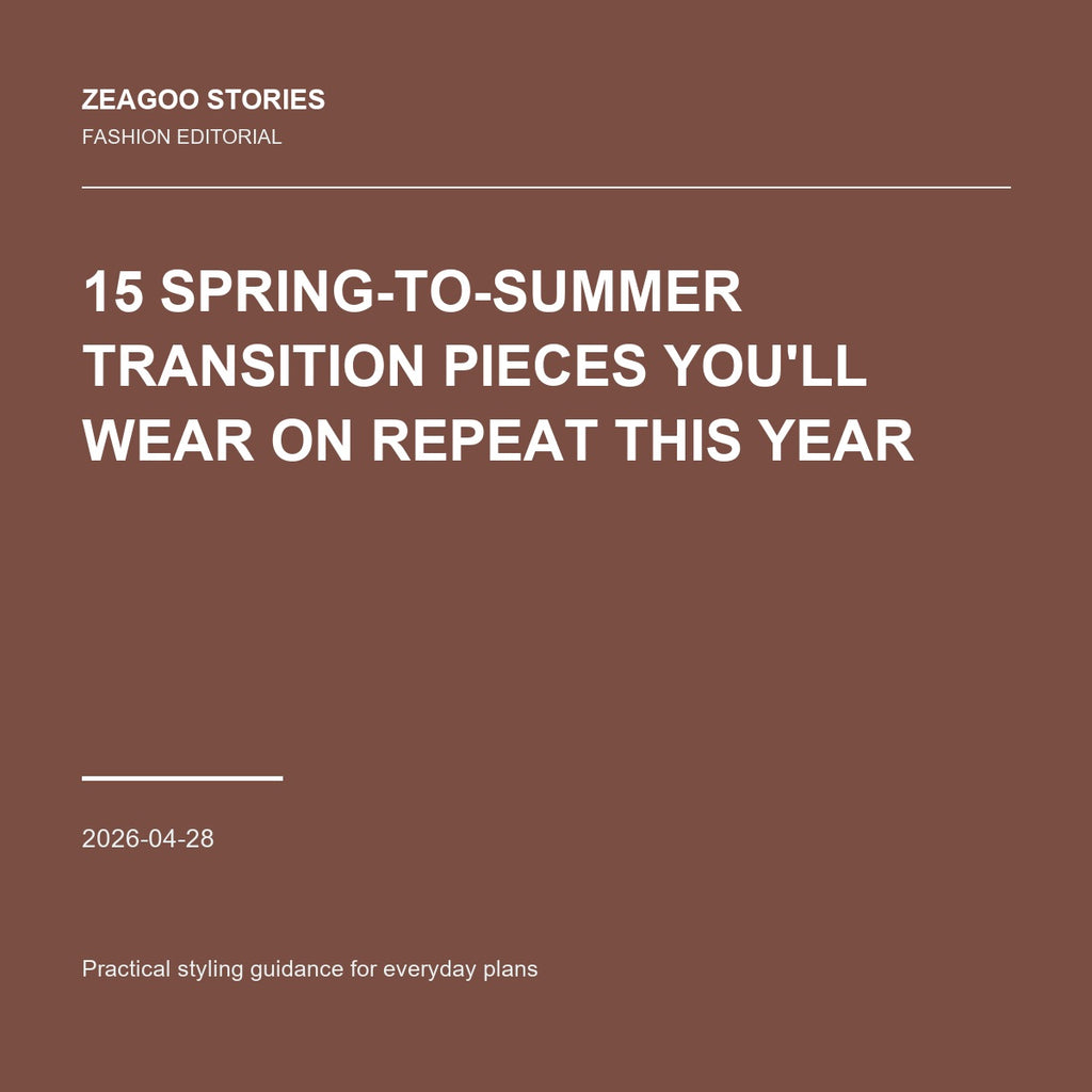 15 Spring-to-Summer Transition Pieces You'll Wear on Repeat This Year