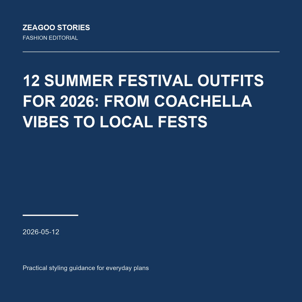 12 Summer Festival Outfits for 2026: From Coachella Vibes to Local Fests