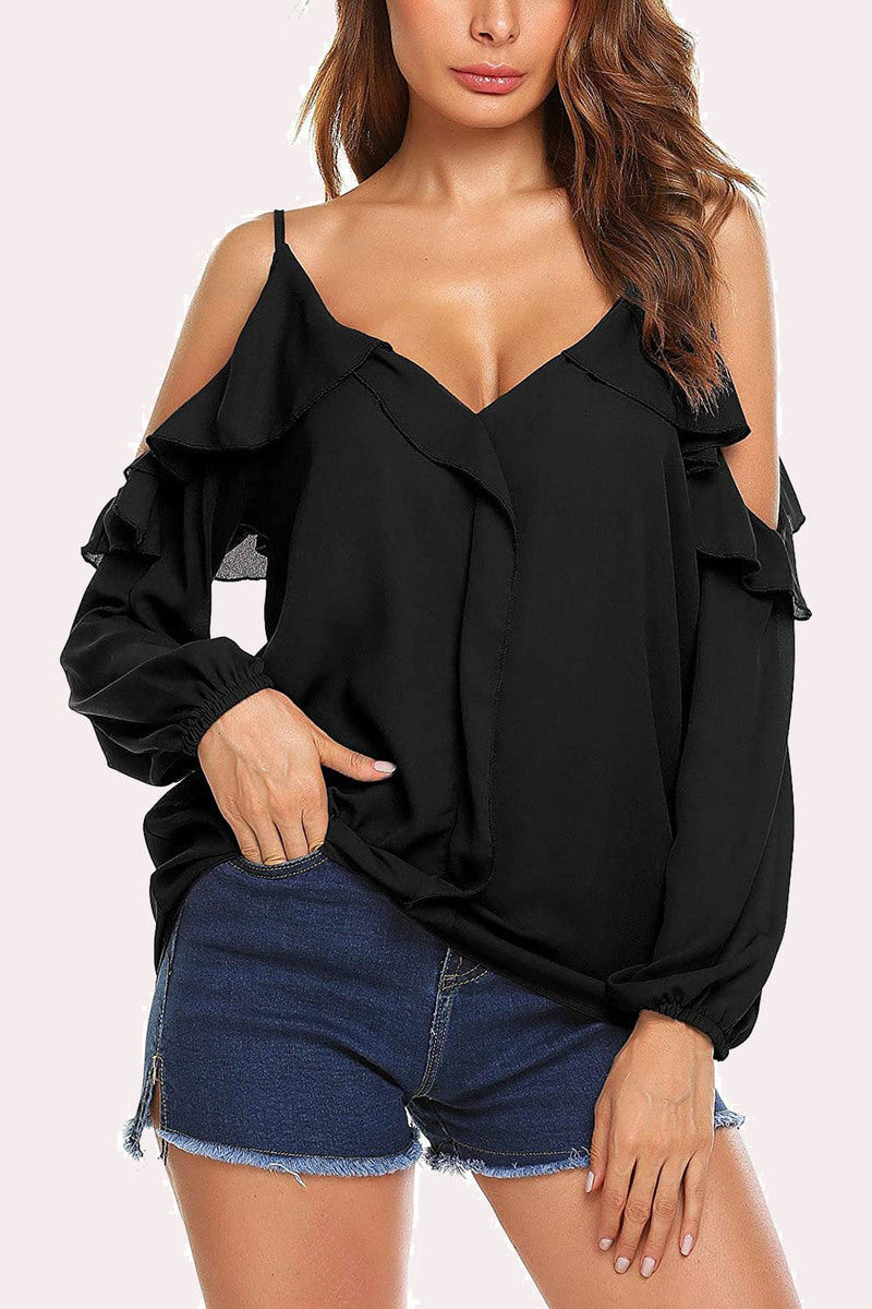 Casual Flowy Tunic Loose Blouses - Zeagoo (Us Only)