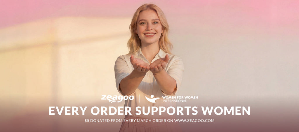 Shop with Purpose: Zeagoo Partners with Women for Women International for International Women's Day 2026