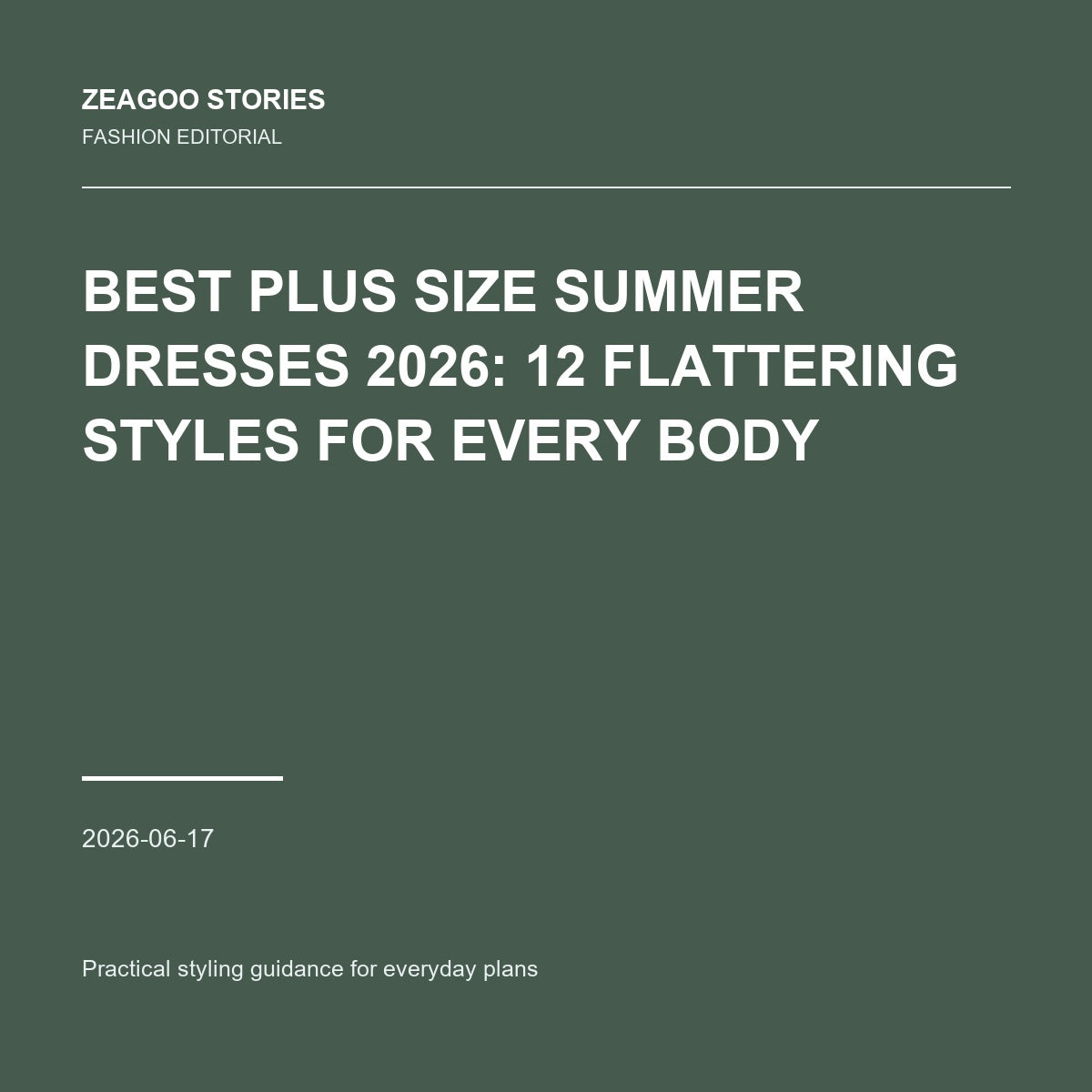 Best Plus Size Summer Dresses 2026: 12 Flattering Styles for Every Body
