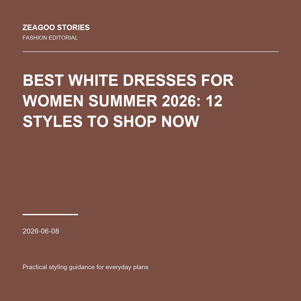 Best White Dresses for Women Summer 2026: 12 Styles to Shop Now