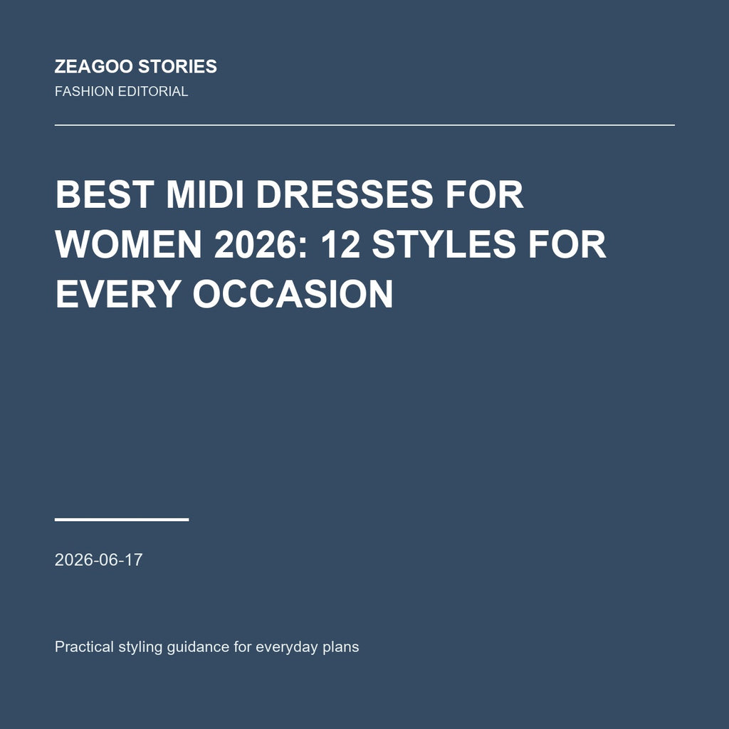 Best Midi Dresses for Women 2026: 12 Styles for Every Occasion