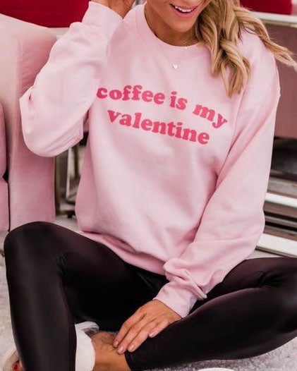 Valentine's Day Heart Crewneck Sweatshirt for Women Cute Shirts Long sleeve