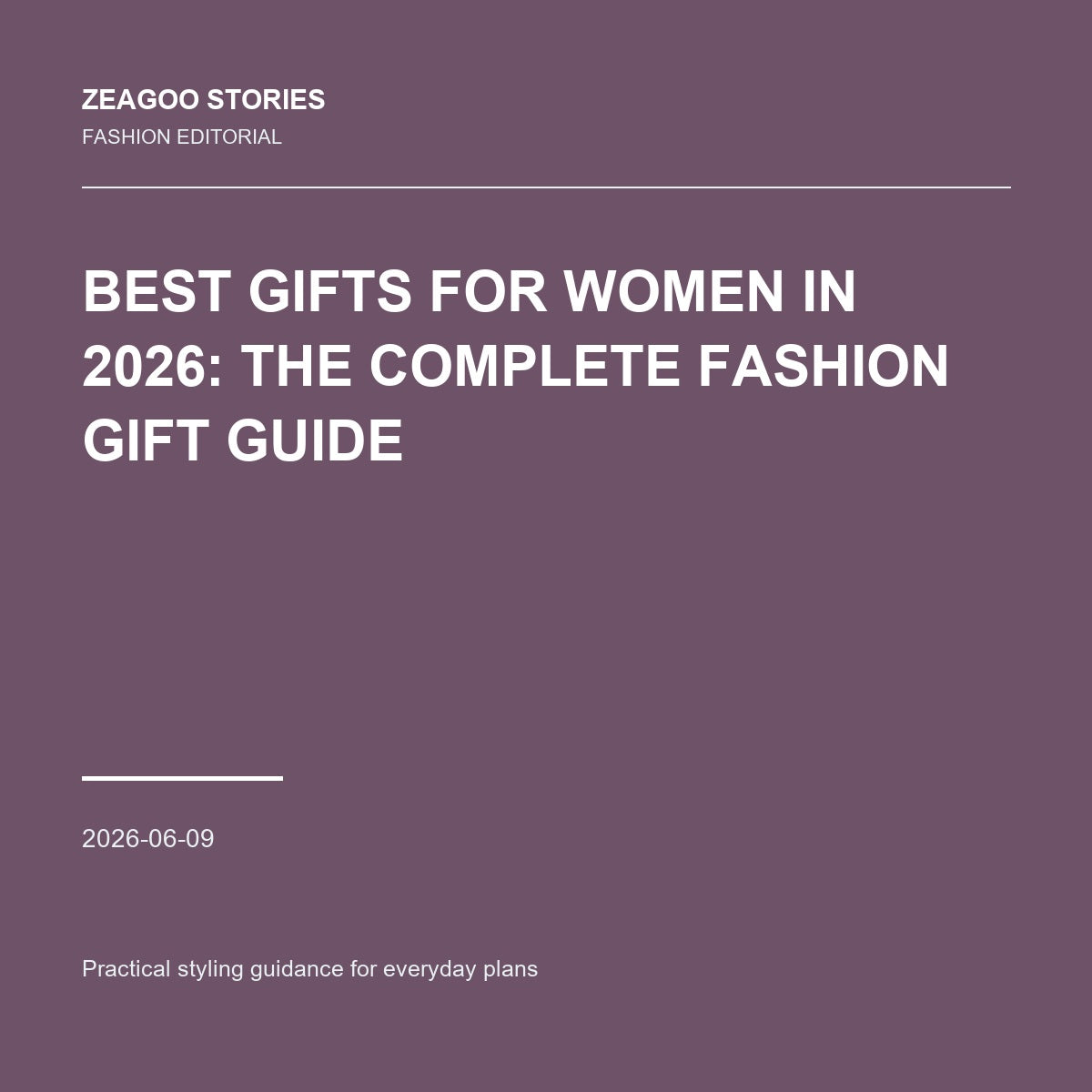 Best Gifts for Women in 2026: The Complete Fashion Gift Guide