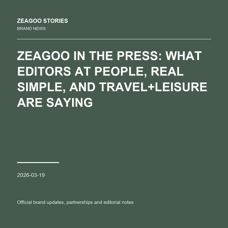 Zeagoo in the Press: What Editors at People, Real Simple, and Travel+Leisure Are Saying