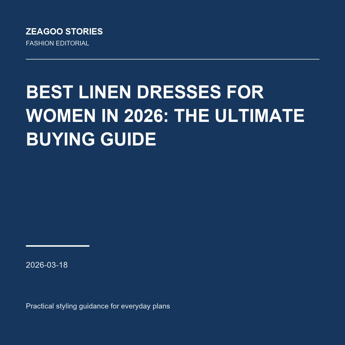 Best Linen Dresses for Women in 2026: The Ultimate Buying Guide