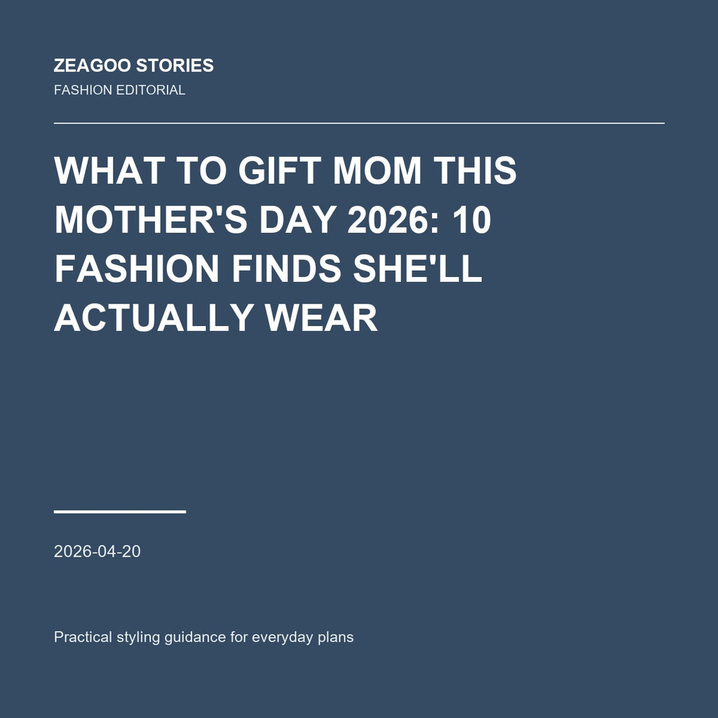 What to Gift Mom This Mother's Day 2026: 10 Fashion Finds She'll Actually Wear