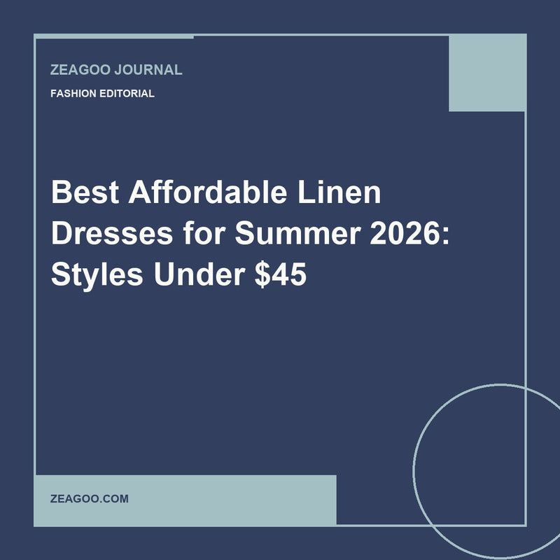 Best Affordable Linen Dresses for Summer 2026: Styles Under $45