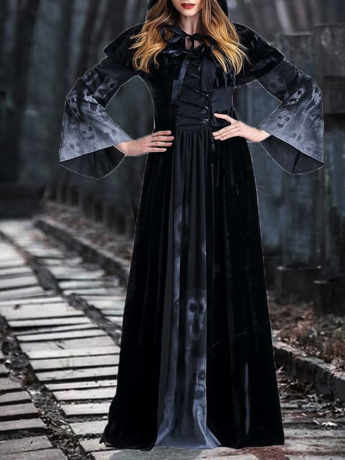 Skeleton Vampire Cosplay Suit