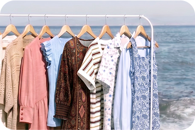 Resort wardrobe detail