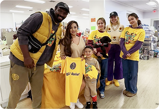 Charity group photo