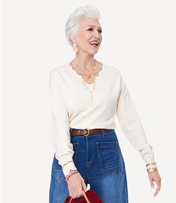 V-NECK SWEATER