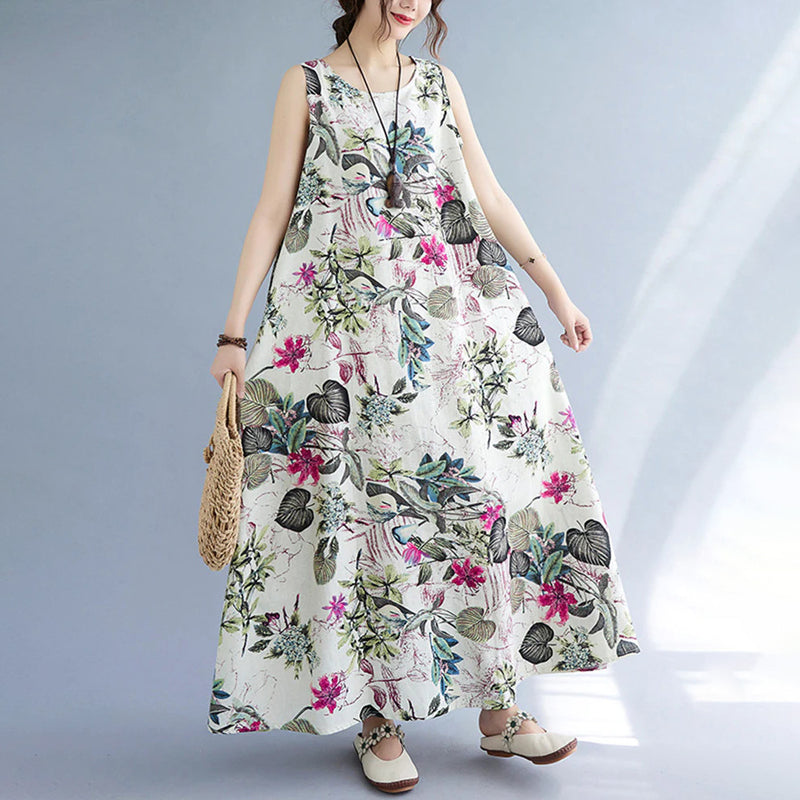 The Printed Cotton Linen Dress: Your Secret to Effortlessly Chic Style