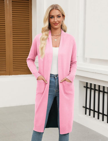 Cardigan Long Womens Duster Coat White Cardigan Sweaters For Women